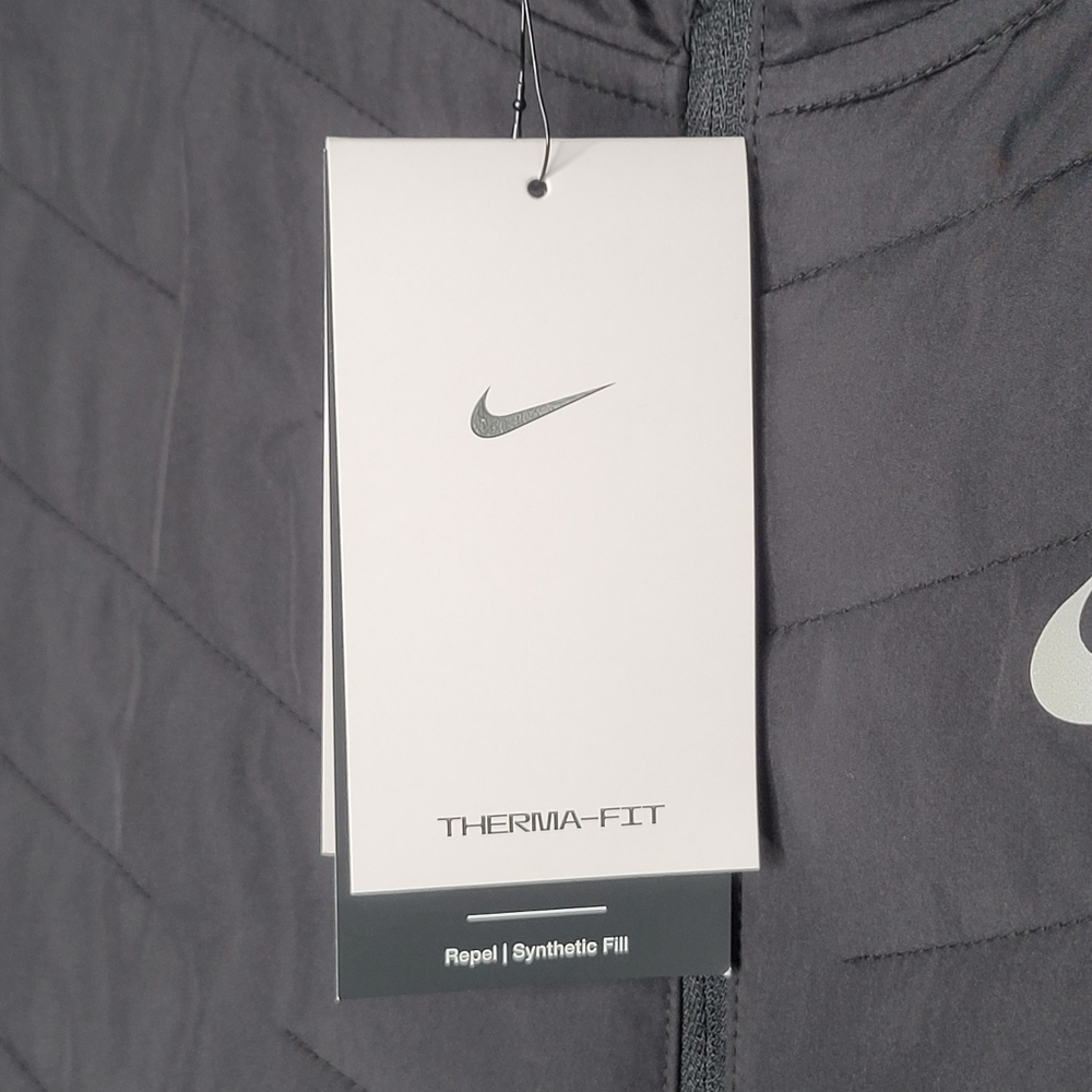 NikeMen's Nike Therma-FIT Synthetic Fill Repel Aerolayer Jacket Size Large Black - Picture 6 of 7